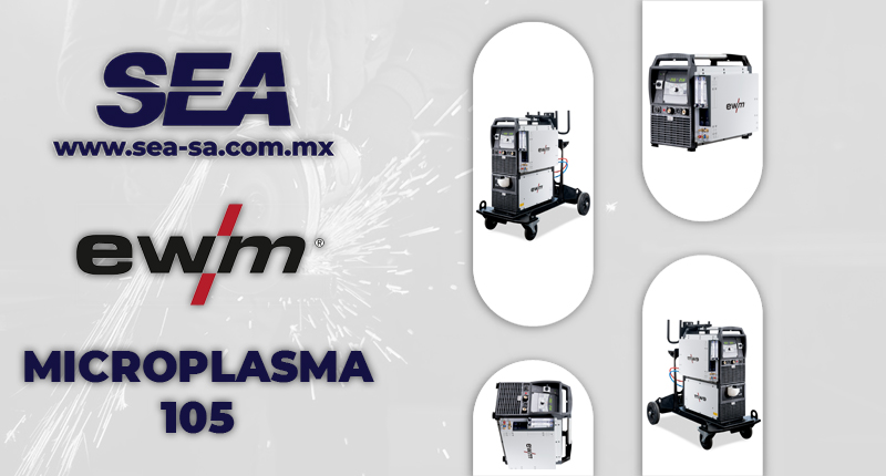 Máquina de Soldadura EWM Microplasma 105 SEA