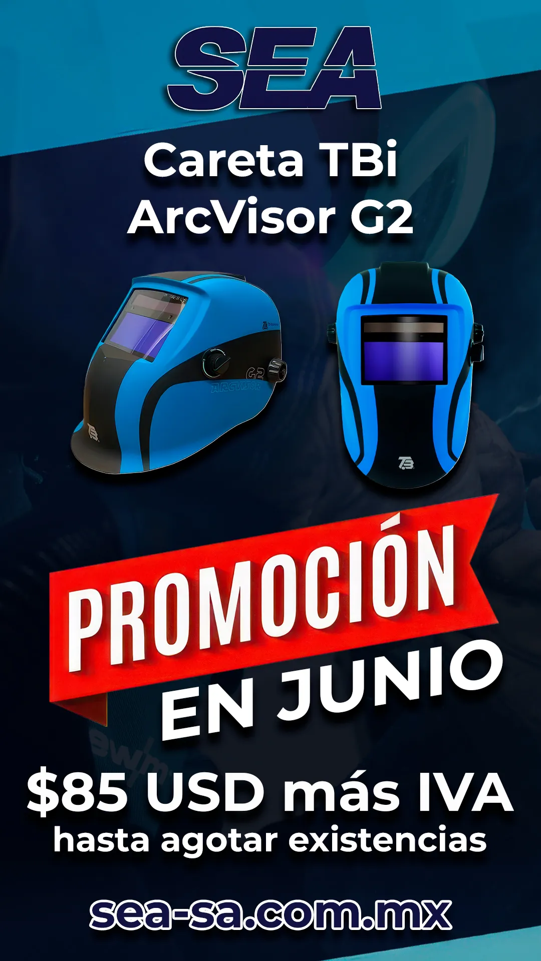 Careta-arcvisor g2 tbi promocion vertical Careta-arcvisor g2 tbi promocion vertical