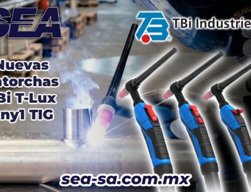 Nueva antorcha de soldadura TBi T-Lux Any1 TIG