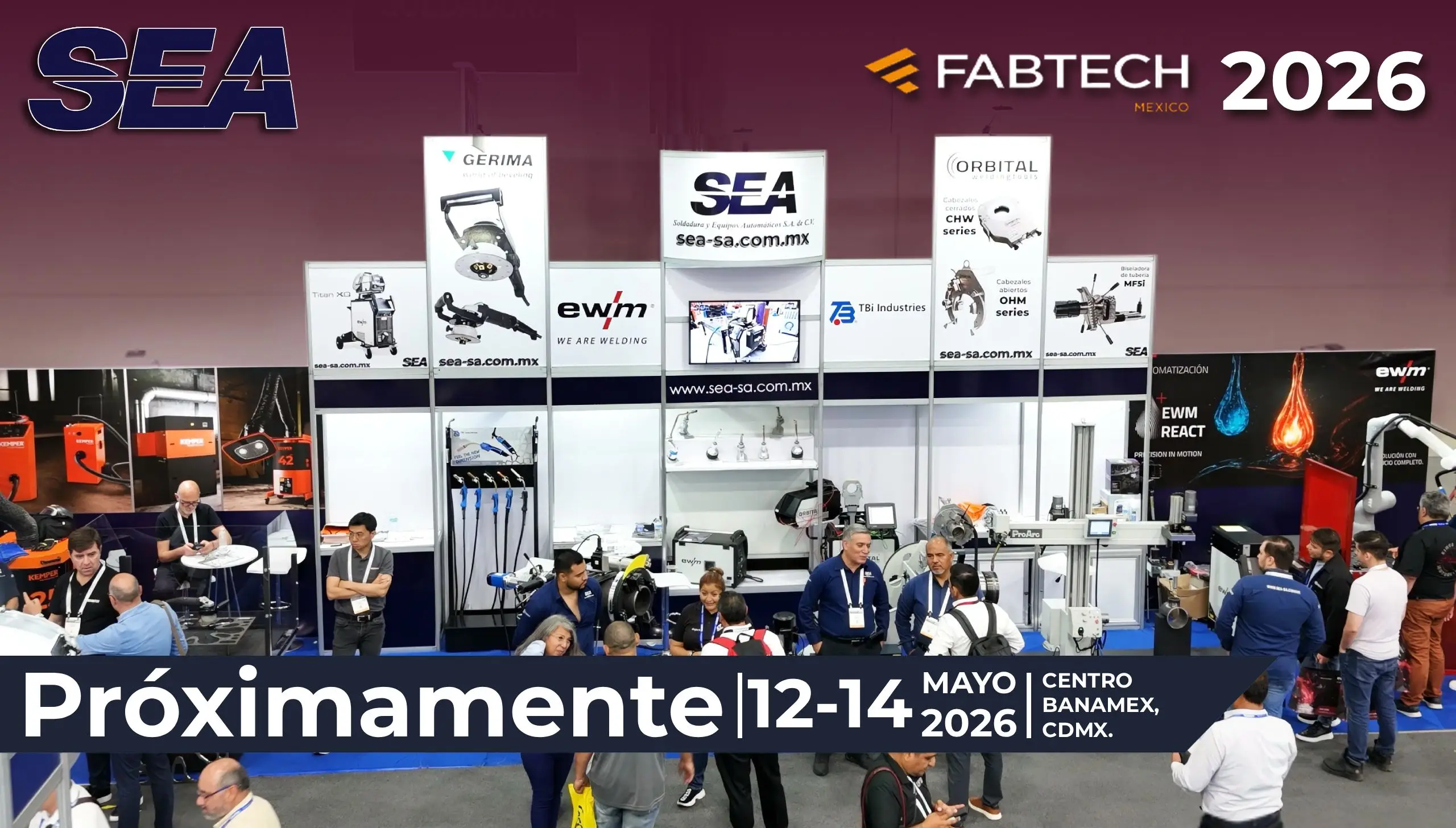 Visitanos en la proxima fabtech 2026 en cdmx